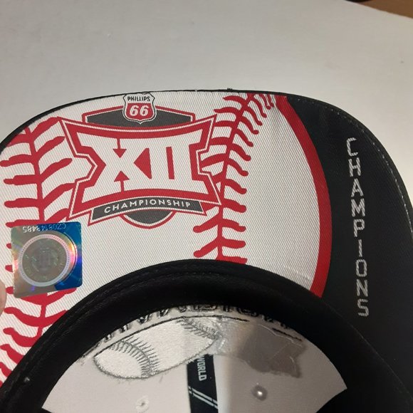 NWOT Top Of The World Offical Locker Room BIg 12 Baseball Champions OSU Hat/Cap - Picture 7 of 9